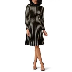 Rachel Roy Collection: Vertical Stripe Knit Dress